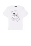 Undercover Teddy Bear Signature T-shirt In White