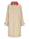 Undercover X Fragment Design Cotton Trench Coat In Red