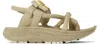 Undercover Beige Nonnative & Rig Edition Kamba 3 Sandals In Beige