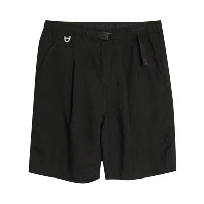 Pre-owned Undercover Belted Linen Short 'black' | Men's Size 4