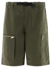 UNDERCOVER BELTED S SHORT GREEN