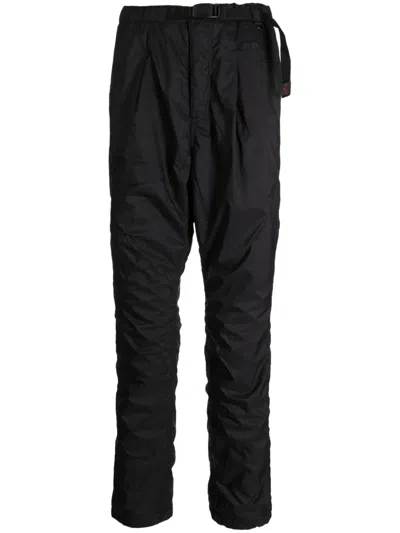 Undercover Belted Straight-leg Trousers In Black