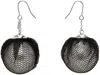 Undercover Black & Silver Uc1d1r51-1 Earrings In Black