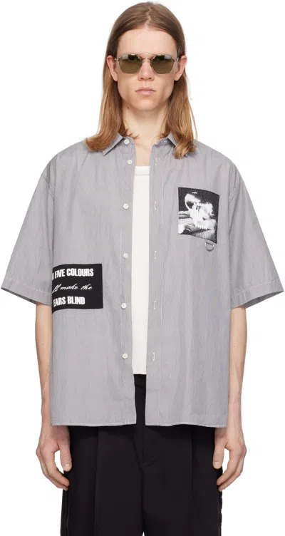 UNDERCOVER BLACK & WHITE UP1E4407-2 SHIRT