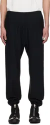 Undercover Black Champion Edition Uc1e4511 Sweatpants In Black