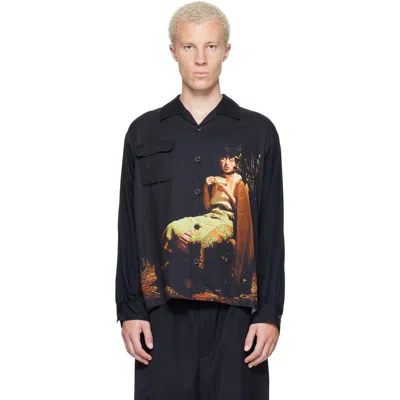 Undercover Black Cindy Sherman Shirt In Multi