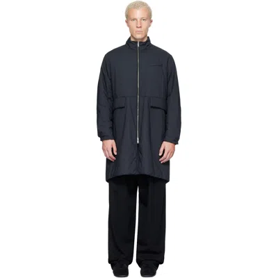 Undercover Black Cindy Sherman Stand Collar Coat