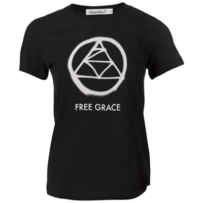 Pre-owned Undercover Black Cotton 'free Grace' T-shirt