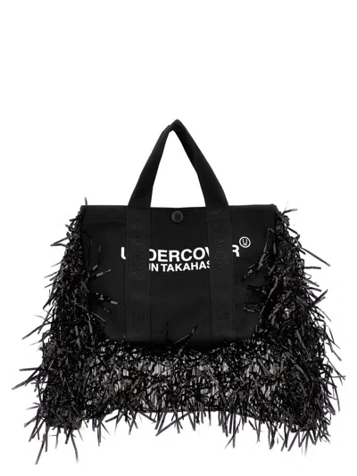 Undercover Black Fringed Handbag