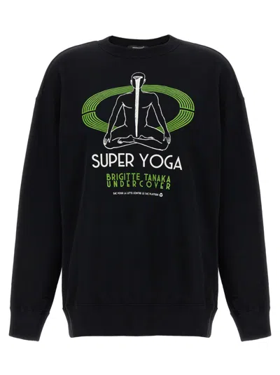Undercover Black Graphic Print Sweatshirt