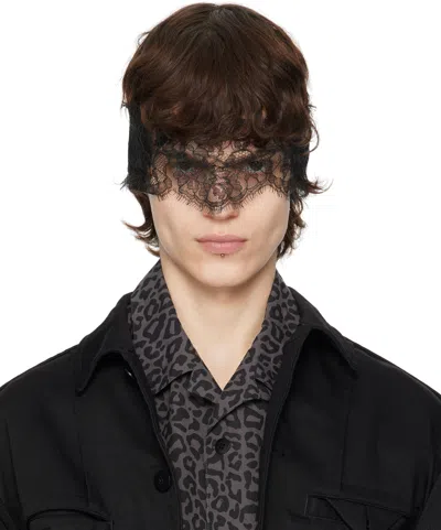 Undercover Black Lace Headband