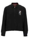 Undercover 'uc1e4203-2' Collar Design Patch Jacket In Black