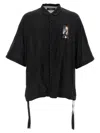 Undercover Uc1e4401-2 Portrait Painting Patchwork Short Sleeve Shirt