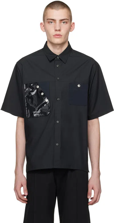 Undercover Black Patch Pocket Shirt