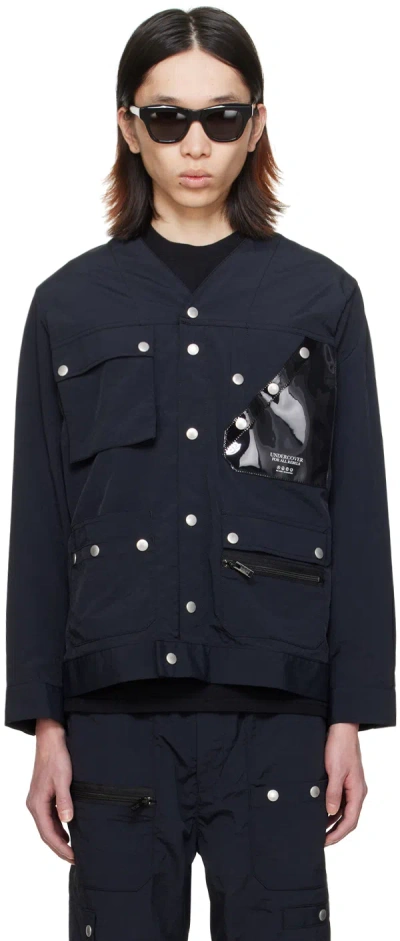 Undercover Black Press-stud Jacket