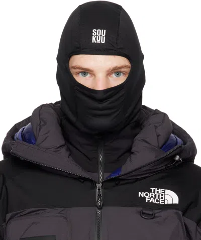 Undercover Black The North Face Edition Dotknit Balaclava In Jk3
