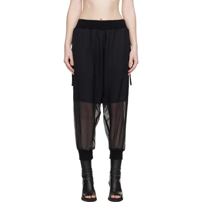 Undercover Black Transparent Trousers