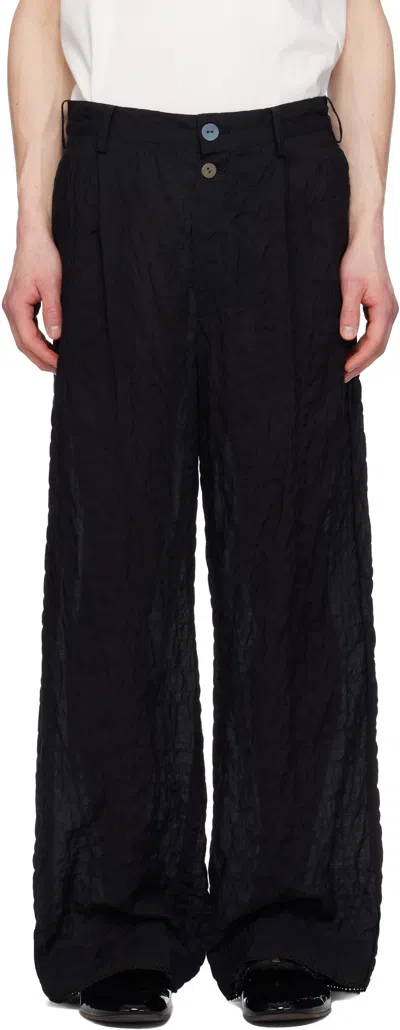 Undercover Black Uc1e4504 Trousers