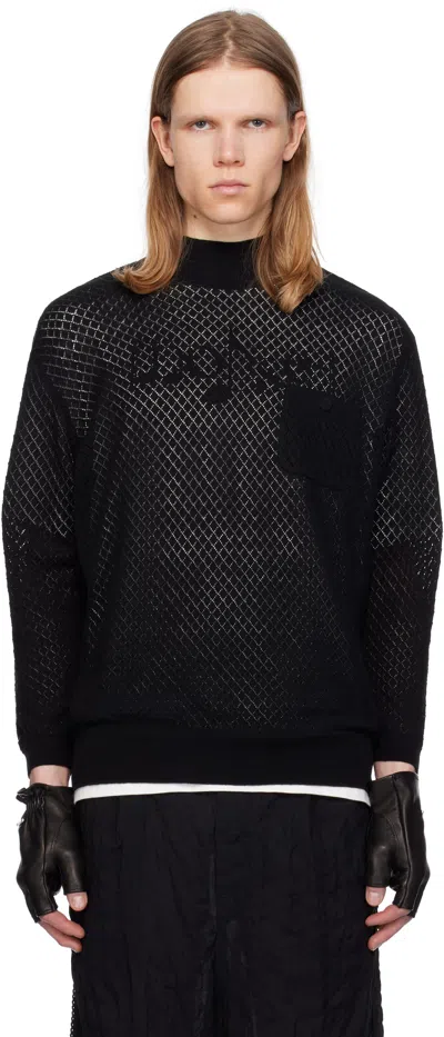 UNDERCOVER BLACK UC1E4901 SWEATER