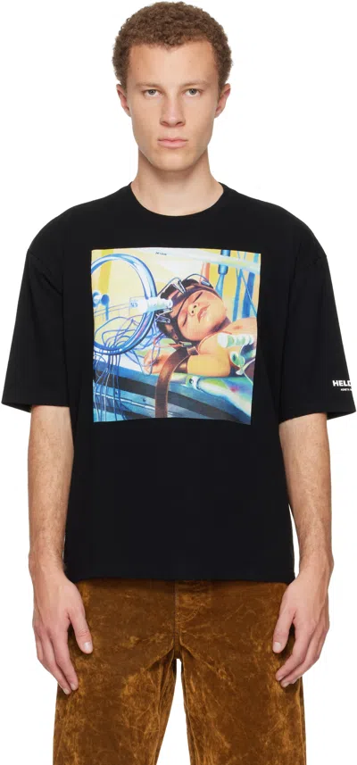 Undercover Crew Neck Short-sleeved T-shirt In Black