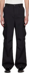 Undercover Up1e4504 Cargo Pants In Black