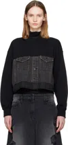 Undercover Black Up2e1811 Sweatshirt In Black