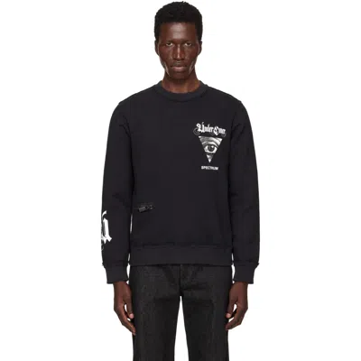 Undercover Black Up2f9803 Sweatshirt