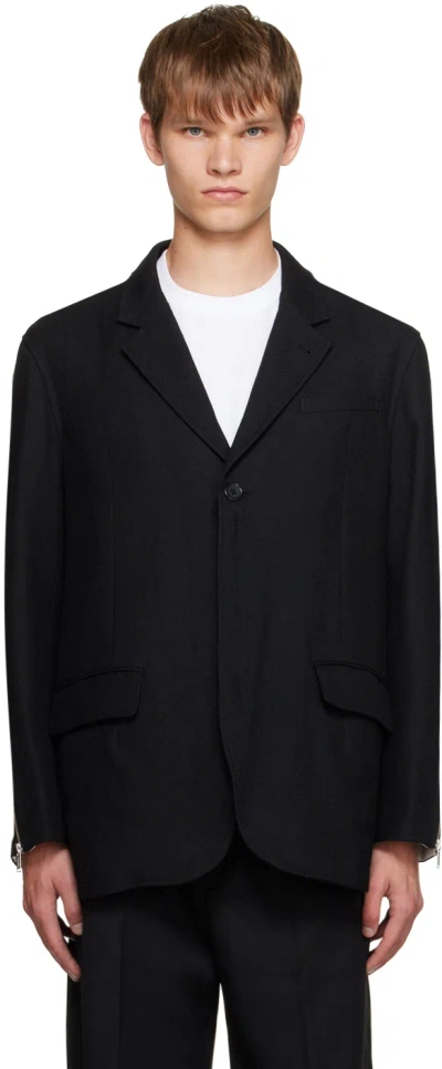 Undercover Black Zip Blazer