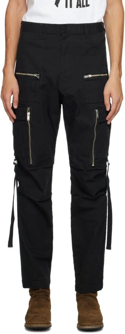 Undercover Black Zip Cargo Pants