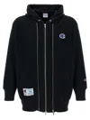 Undercover X Champion Hoodie In Black