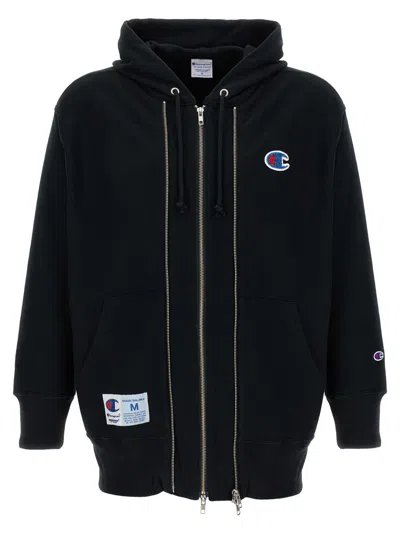 UNDERCOVER BLACK ZIP UP HOODIE