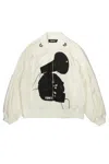 Undercover Blouson White In White
