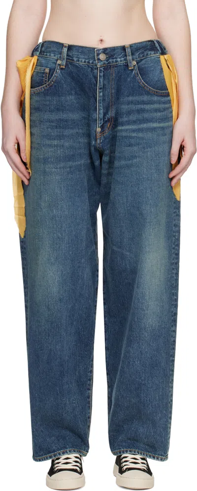 Undercover Blue Uc1e8503 Jeans