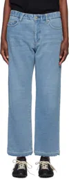 Undercover Blue Up1e1504 Sweatpants In L.b.indigo
