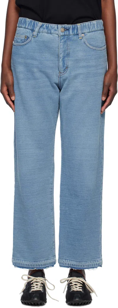 Undercover Blue Up1e1504 Sweatpants In L.b.indigo