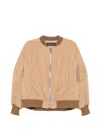 Undercover Bomber Jacket In Brown