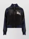 Undercover Bomber Jacket With Contrast Panels And Embroidery In Black