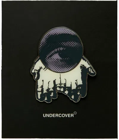 Undercover Brass Badge In White