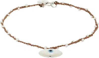Undercover Brown See Real Flowers Edition Uc1e4a01-4 Bracelet In Beige
