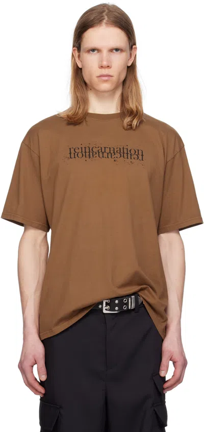 Undercover Brown Uc1e3804 T-shirt