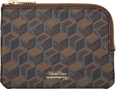 Undercover Brown Ucu9p91-01 'fuck' Pattern Pouch