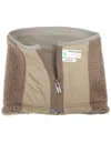 Undercover Brown Zip Neck Scarf In Brown