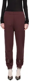Undercover Burgundy Up2e1505 Lounge Pants In Burgundy