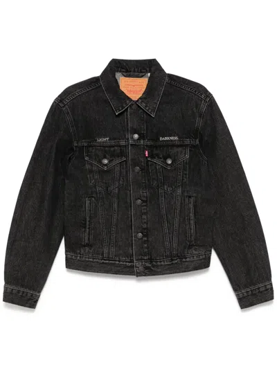Undercover Button Fastening Jacket In Black