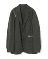 Undercover Button Suit Jacket In Black
