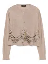 Undercover Button-up Cardigan In 中性色