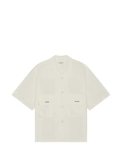 Undercover Buttoned Pocket Shirt In White