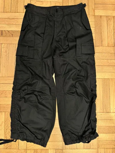 Pre-owned Undercover By Jun Takahashi Cargo Trouser Size 3 In Black