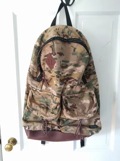 Pre-owned Undercover Camo Backpack In Multi