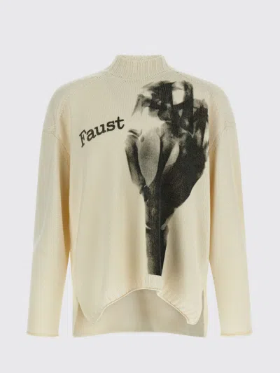 UNDERCOVER SWEATER UNDERCOVER MEN COLOR WHITE,H67814001